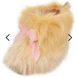 BABY GIRLS' FAUX FUR BOOTIES